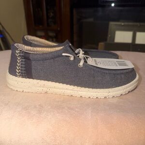 Hey Dude Navy Blue Men's Loafers